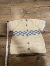 Strickjacke selbstgestrickt - strickjacke, selbstgestrickt/