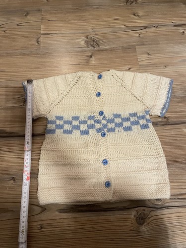 Strickjacke selbstgestrickt - -, selbstgestrickt/