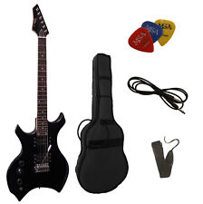 Elektrogitarre 4/4 schwarz -