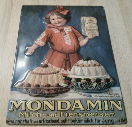 Mondamin blechschild 39x29cm - mondamin,