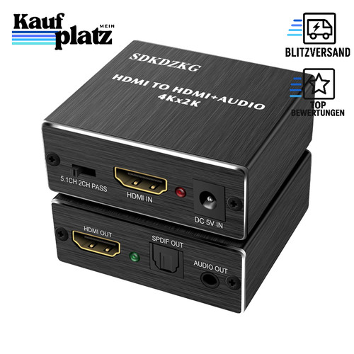 Hdmi audio extraktor splitter - extraktor,