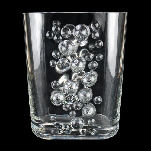 Designer glas vase bubbles - designer,