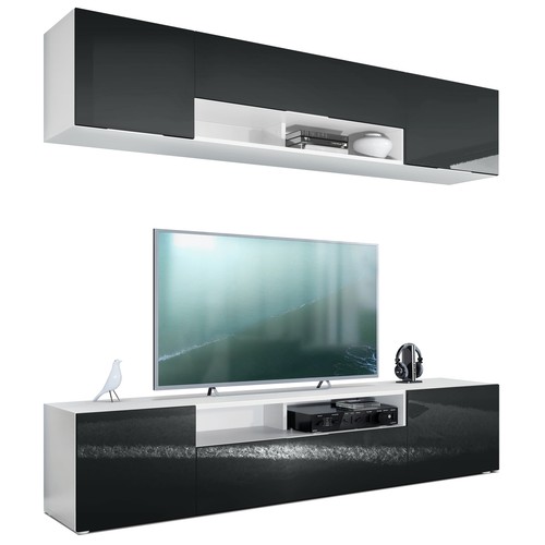 Wohnwand anbauwand - wohnwand,