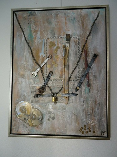 Acrylbild gerahmt - gerahmt,