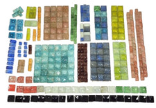 Mosaiksteine 3 kg Mix bunt Waterdrops Glas Bubble Dream Basteln