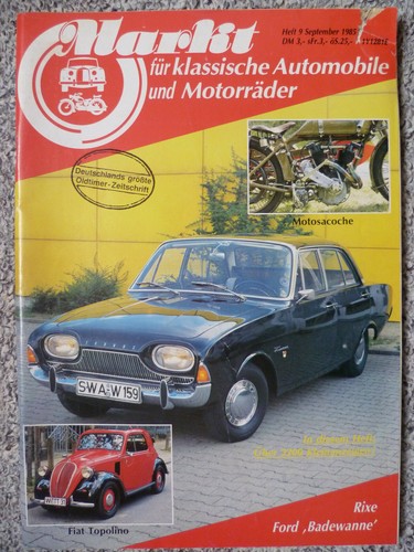 Oldtimer markt heft nr - -,