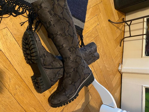Donna carolina leder stiefel - donna,