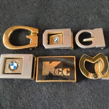 Gebraucht, BMW und Verschiedene Brand Gürtelschnalle set-h0806-1