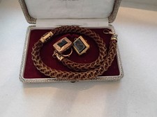 Biedermeier Echthaarkette