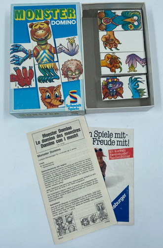 Monster domino legespiel - monster,