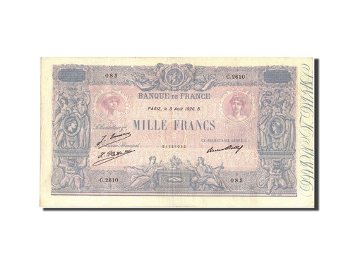 Geldschein frankreich 1000 - frankreich,,