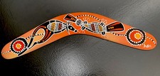 Original Australischer Bumerang, Hand Bemalt, ca. 30cm