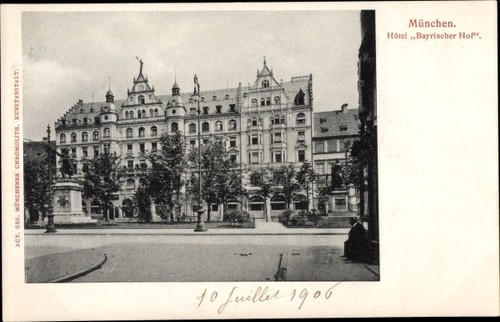 München bayern hotel - ak, bayern,