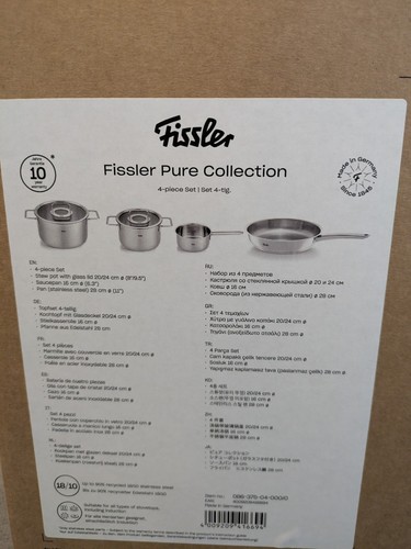 Fissler topfset teilig pure - topfset, 4-teilig