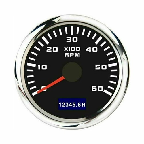52mm 6000 rpm - 0-6000, drehzahlmesser