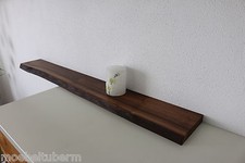 Wandboard Nussbaum Massiv Holz
