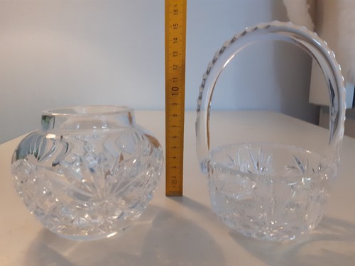 Vase und kleinkramkorb - vase,