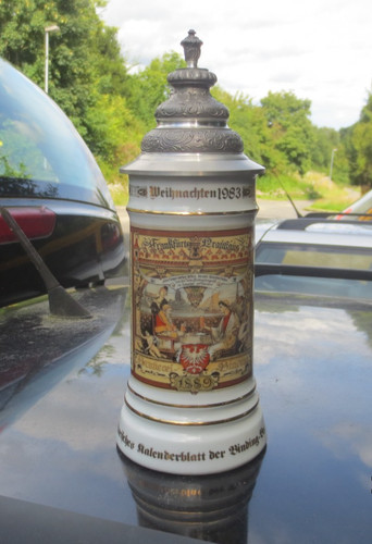 Großer bierkrug zinndeckel - großer,