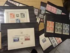 Briefmarken auf Steckkarten  32 stück Ceskoslovensko Postfrisch