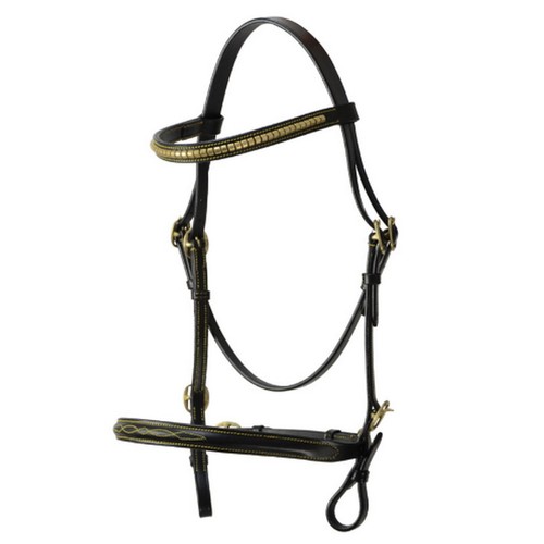 Zaumzeug hand leder - -, "in-hand",