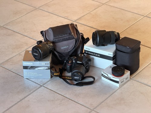 Nikon d5200 set - d5200, 3