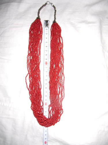 Vintage korallenkette - vintage,