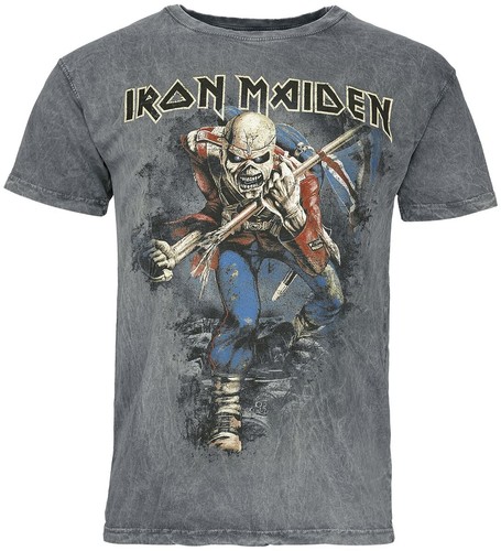 Iron maiden shirt herren - iron,