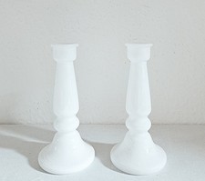 Zwei Vintage Kerzenständer