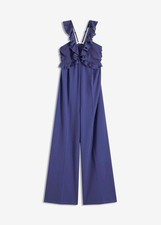 Jumpsuit mit Chiffon Gr. 38