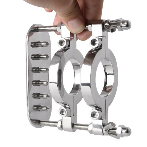 Spike-Ball-Stretcher-Edelstahl