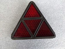 Dreieckrückstrahler Katzenauge Rückstrahler Reflektor Glas Anhänger DDR