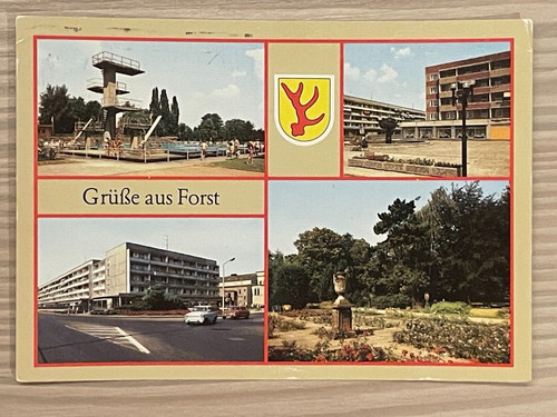 Ansichtskarte ddr forst - ddr,,