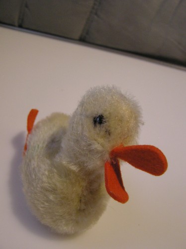 Steiff ente gelb alt - steiff, mohair