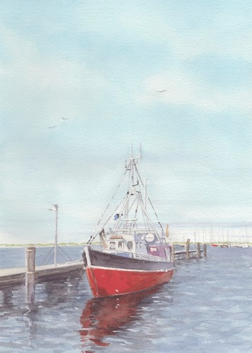Original aquarell - original,