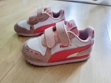 Puma Sneaker Größe 22 Mädchen Kleinkind Baby Schuhe Klettverschluss Puma