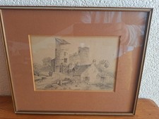 sehr schöne alte gerahmte