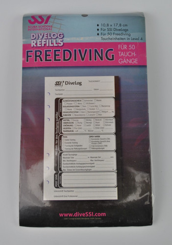Ssi divelog refills freediving - divelog,