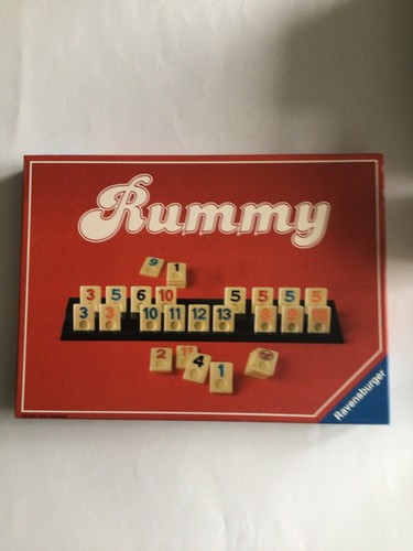 Rummy ravensburger rot vintage - rummy,