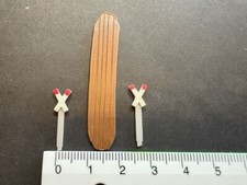 Spur N,?,  Bahnübergang, Andreaskreuz, Schienenüberquerung, gebraucht