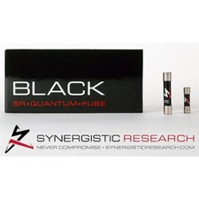 Synergistic Research schwarz SR Quantenreferenzsicherung 20 x 5 mm T200 mA UVP £90
