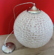 Nino Pendelleuchte Kugellampe Kunststoff Retro Style Höhe 114 cm Neuwertig