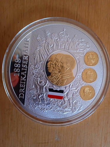 Dreikaiserjahr 1888 medaille - dreikaiserjahr,