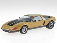 Mercedes C111-II 1970 orange schwarz Modellauto deAgostini 1:43