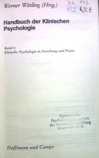 Klinische Psychologie in