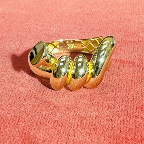10k gelbgold abstrakt - gelbgold,