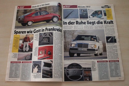 Auto bild 1991 - auto, mercedes