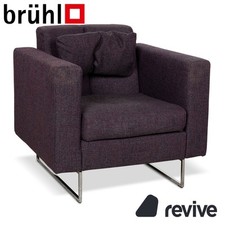 Brühl Embrace Stoff Sessel Lila Grau manuelle Funktion