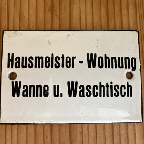 Altes emaille schild - altes, emaille-schild