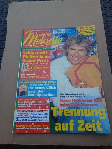 Zeitschrift meine melodie - "meine, melodie"