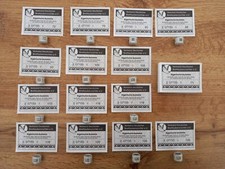 deutsche Brieftaubenringe, Eigentumsausweise, DV-2011 Brieftauben